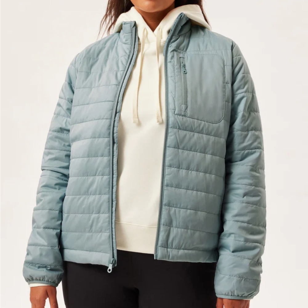 Girlfriend Collective Crystal Packable Puffer